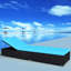 Chaise longue de patio avec dossier ajustable Silvestro-532128774-532128773