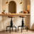 Dicle Swivel Adjustable Height Counter Stool-1871088571-1818652456