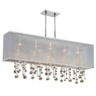 Salerna 5 - Light Kitchen Island Pendant
