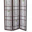 70" Tall 3-Panel Screen / Room Divider "Shoji", Cherry-140152784