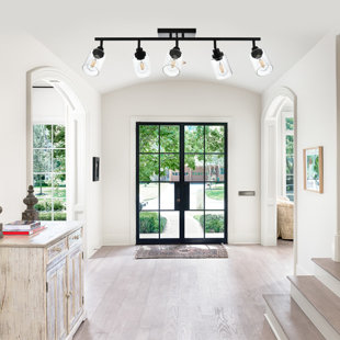 40.1'' 5 -Light Fixed Track Track Kit with Dimmable and Adjustable Head