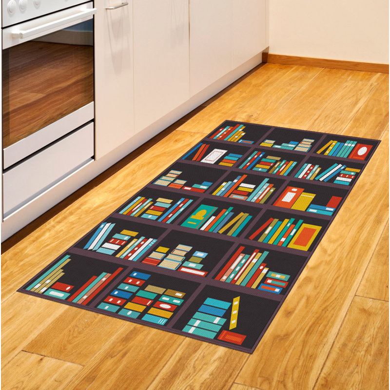 Tapis décoratif à longues fibres en fibre de polyester, Rectangle 2 pi 7 po x 5 pi