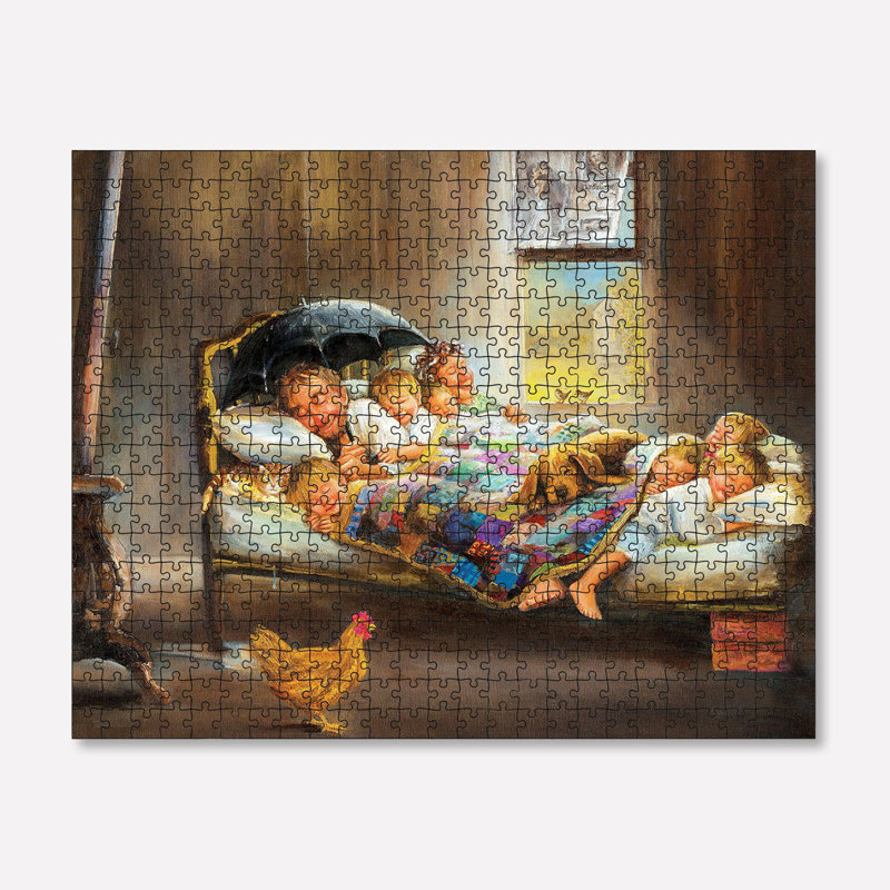 500 pièces en carton, 100% carton, 500 pièces, 18,9 x 13,4 pouces | Taille de la boîte: 13,2 po x 9,1 po x 2,0 po | Parfait pour le plaisir et la détente en famille, pièces durables de haute qualité pour un assemblage facile, cadeau idéal pour les amateurs de casse-tête