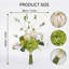 Bouquet artificiel vert élégant - Hortensia