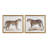 The Duel Cheetah Framed Graphic Wall Decor 2 Piece Set