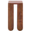 Table d'appoint en verre Catina