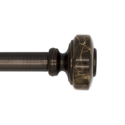 Achai Steel Adjustable Single Curtain Rod