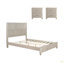 Ensemble de chambre à coucher 3 pièces avec un très grand lit et 2 tables de chevet-814455887-807532705
