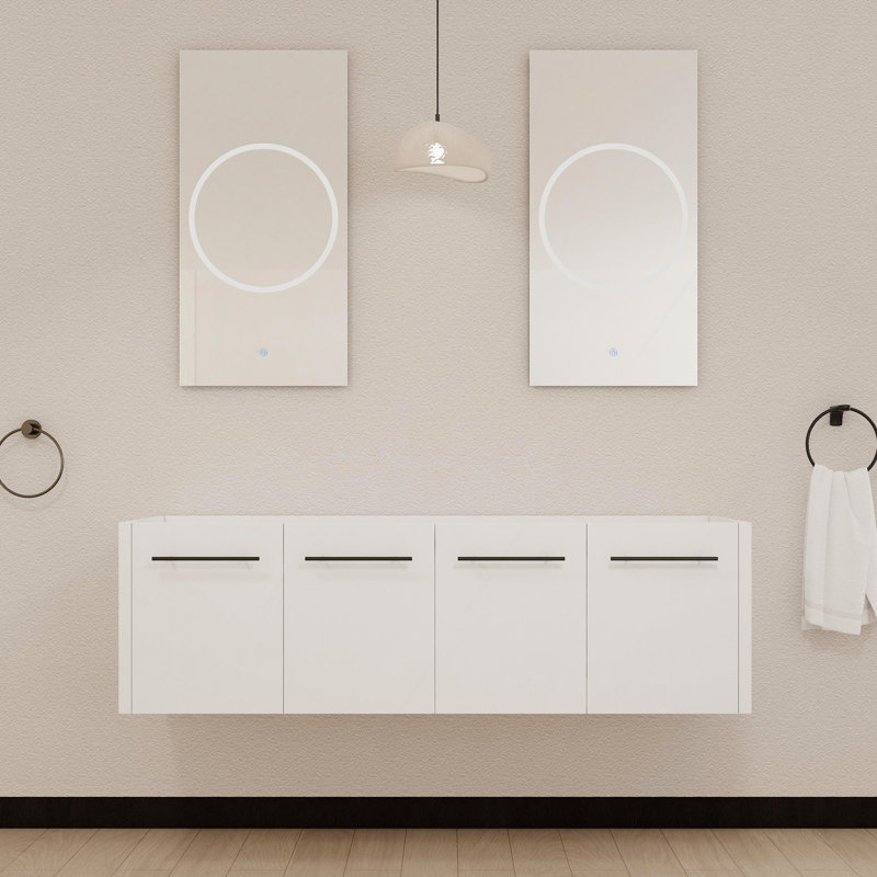Meuble-lavabo mural (seulement le corps de l'armoire, sans lavabo supérieur)