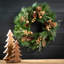 2 Piece Mango Wood Tree Accents Set