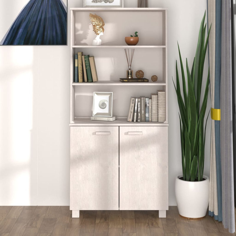 Healani 85cm Solid Wood Sideboard, White