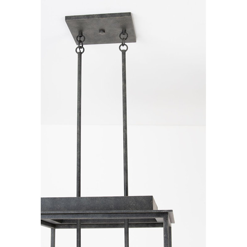 Hart 4 Light Lantern, 22.5" H x 16.25" W x 16.25" D