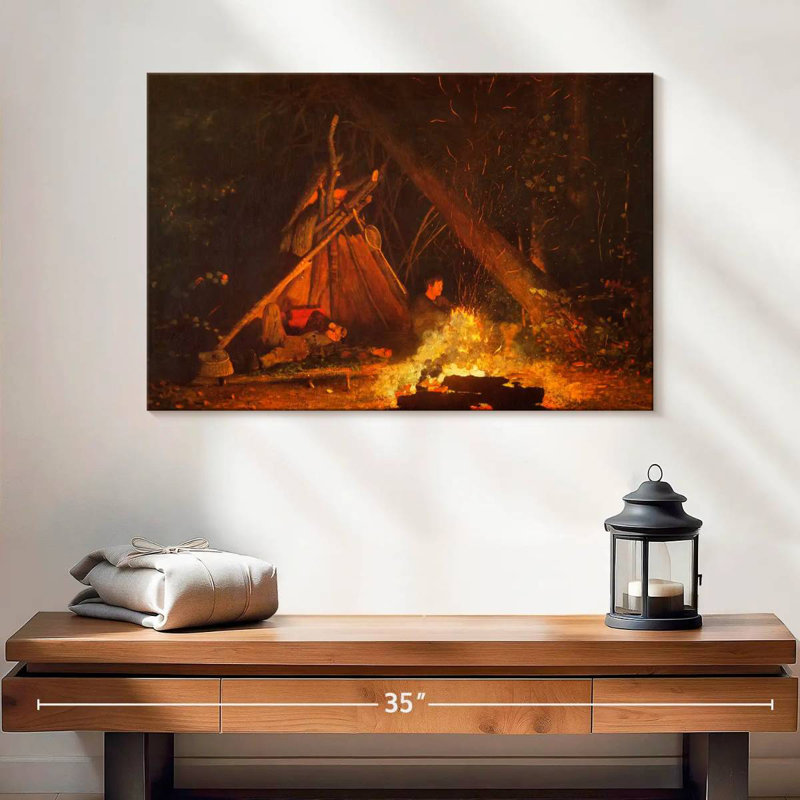 Senne Camp Fire, 16" H x 24" W