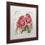 «Jadaya», abricot pivoines I, reproduction d'art encadrée-70912077-20122676-20122677