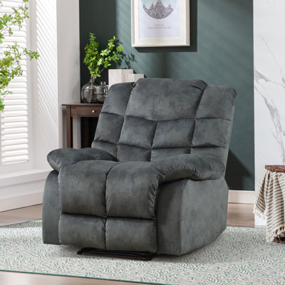 Chira 36.9'' Wide Modern and Soft Upholstered Manual Standard Recliner