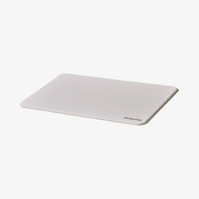 Misona Diatomite Stone Bath Mat, White