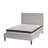 Aluino Tufted Platform Bed with 10in. Pocket Spring Mattress-1960218040-1960218041