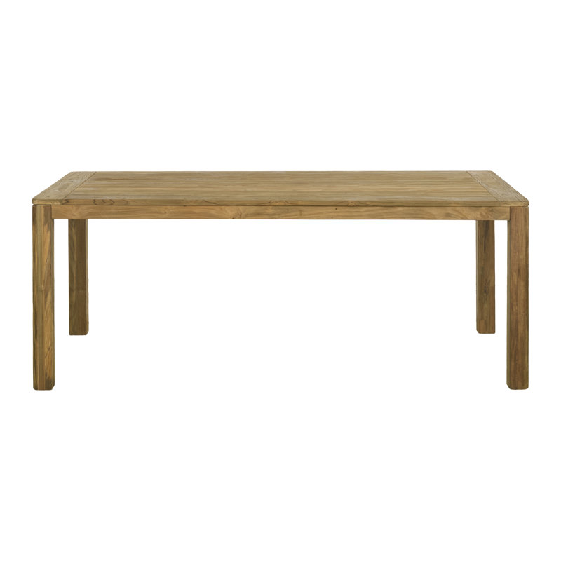Morones Rectangular Dining Table in Solid Reclaimed Teak
