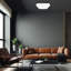 Quadro Plastic LED Flush Mount-98627366-98627365