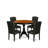 Alyscia Solid Wood Breakfast Nook Dining Set-334229850-334229853