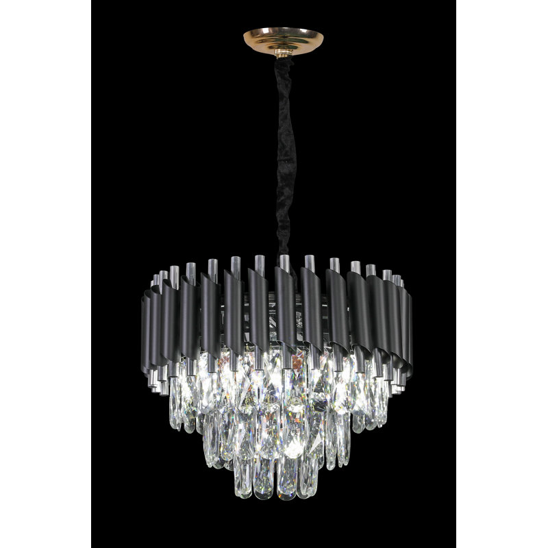 Adynn 1 - Light Crystal LED Chandelier
