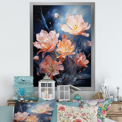 " Beige Tulips Celestial Blossoms "