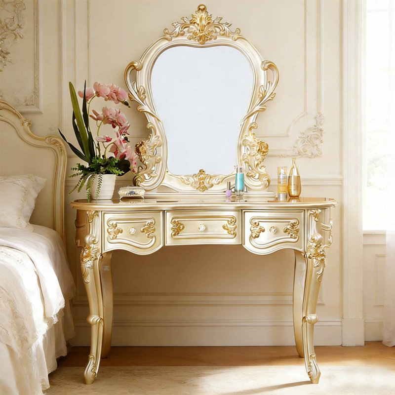 European style luxury makeup table