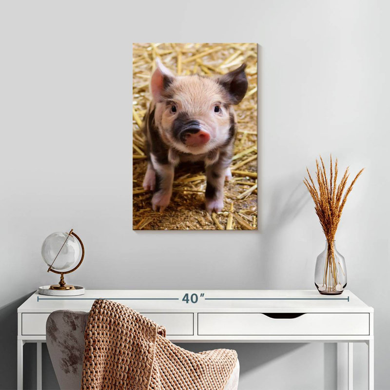 Brampt Farm Piglet, 24" H x 16" W