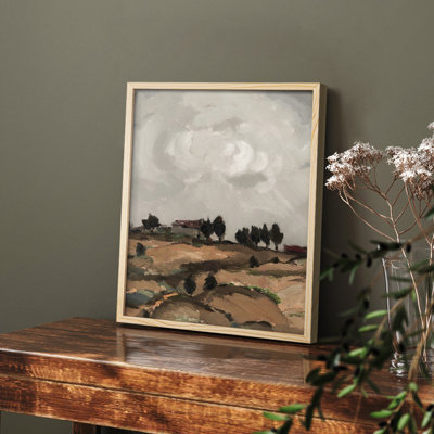 Vintage Landscape - Closed Corner Frame Print