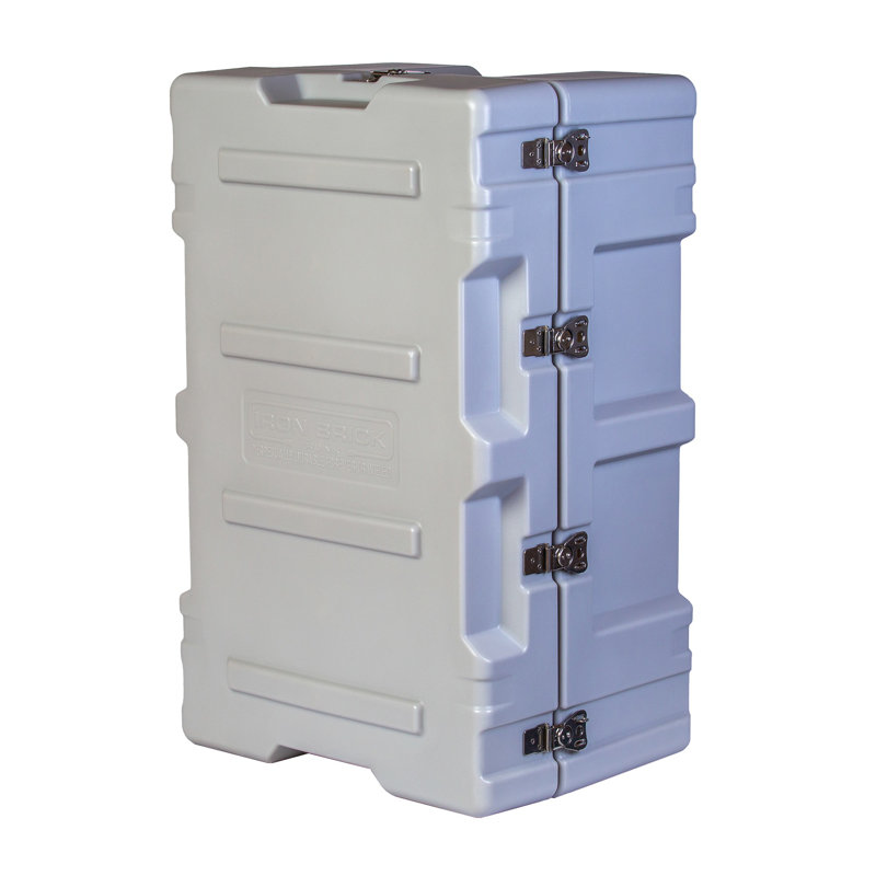 The Iron Brick Trunk - Strongest USA Made Trunk, Grey