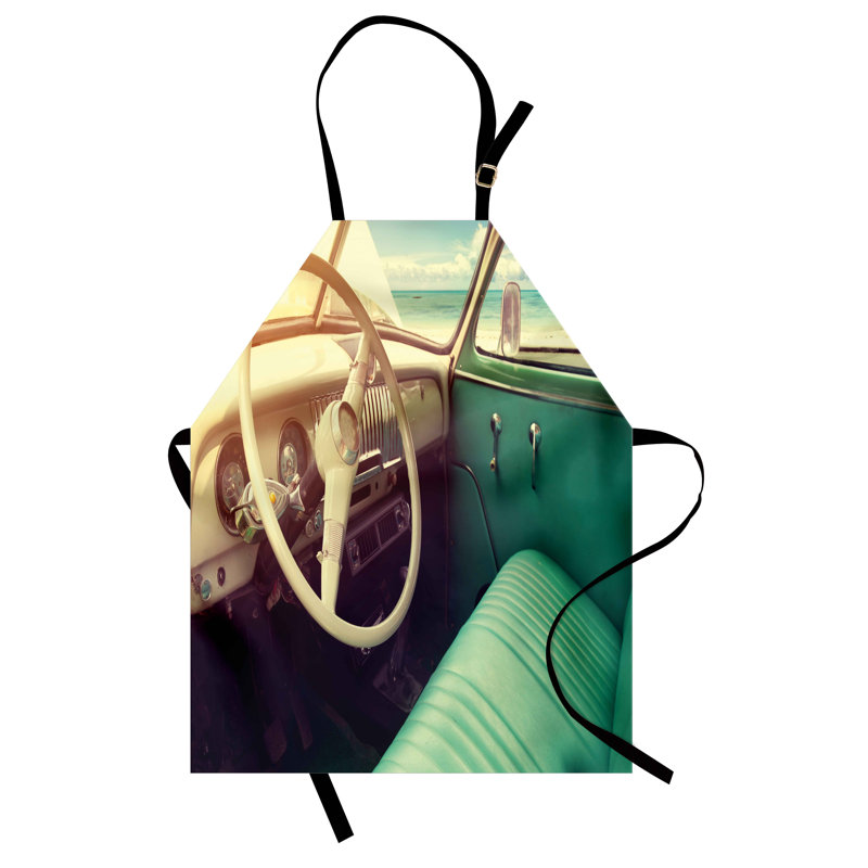 No Pattern Bib Apron