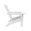 Joubert HDPE Plastic Folding Adirondack Chair-2103577299