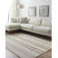 Bolu Hand Tufted Wool Striped Area Rug-578788701