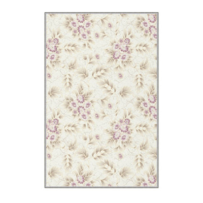 Premium Hall Carpet, 2.6 x 6.6 Feet, 100% Polyester, 0.3 in Pile Height | Antibacterial, Non-Slip Underside, Machine Washable | 3D Digital Print Design, Durable & Stylish for Entryways, Living Rooms & More
