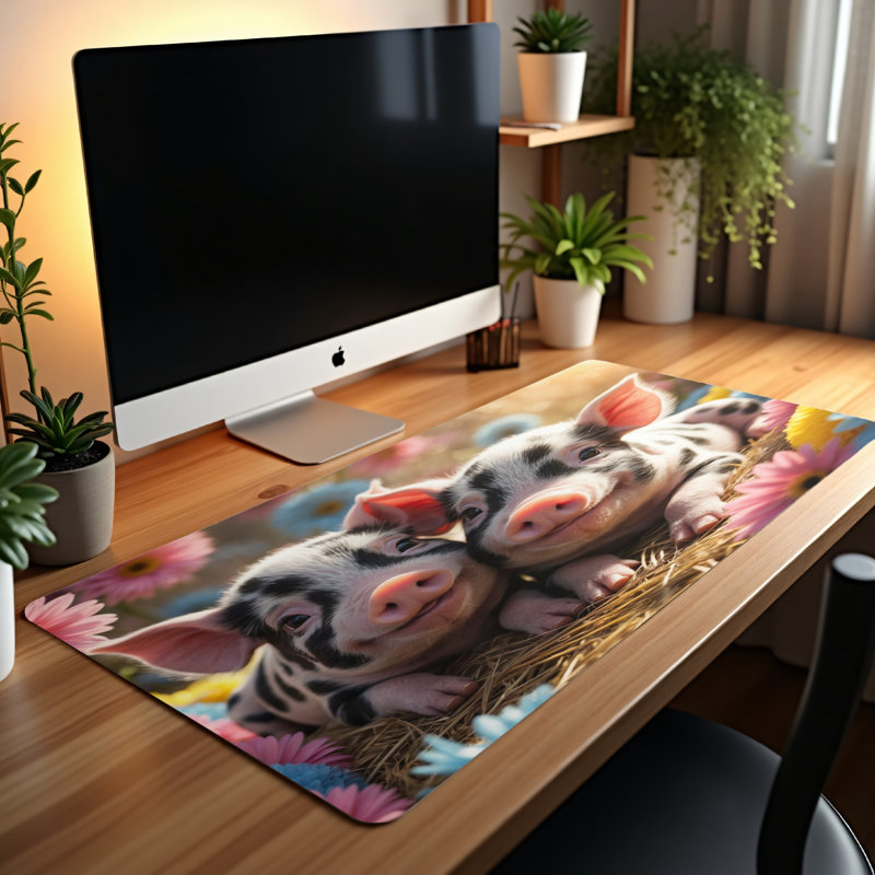 Polyester Desk Pad, 23.6x13.8