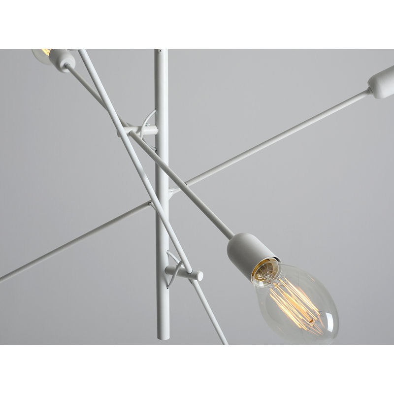 Twigo 6 - Light Unique/Statement Pendant, White