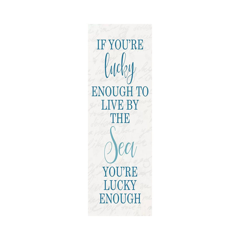 Lucky Enough VI by Kimberly Allen - Wrapped Canvas Panoramic Painting, 91.44cm H x 30.48cm W