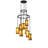 9 - Light Dimmable Geometric Chandelier