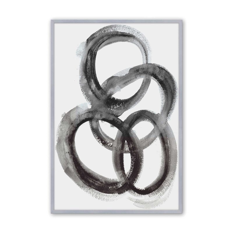 Impression de connexions infinies, H 15,25 po x l 12,25 po, Chrome poli