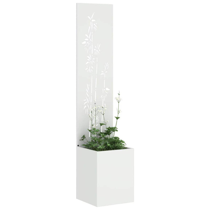 Planter Box, 140cm H x 32cm W x 32cm D, White