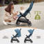 Lightweight Baby Stroller – One-Hand Fold Travel Pushchair with Adjustable Backrest, 5-Point Harness & Large Storage Basket – for Infants & Toddlers-1586737516