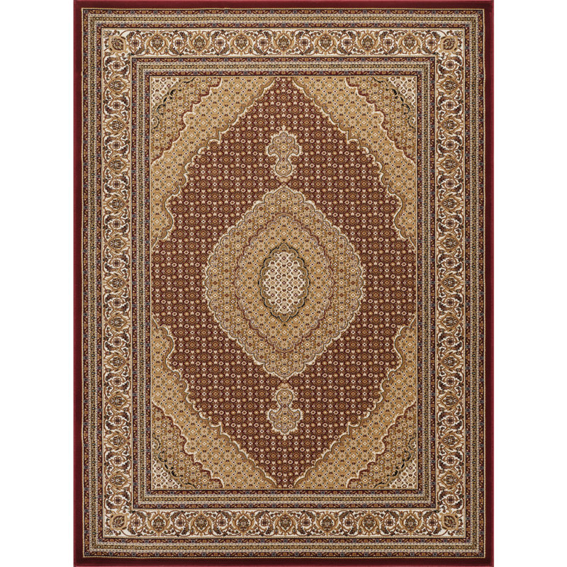 Tapis rouge 5 pi 3 po x 7 pi 3 po Rouge, 5 pi 3 po x 7 pi 3 po