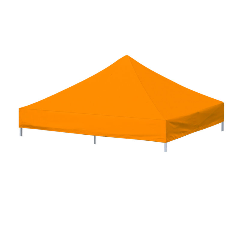 Auvent de remplacement 8 pi x 8 pi Angelea, Orange