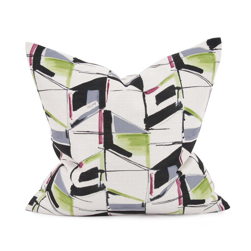  Housse de coussin carré et insert, H 24 po x l 24 po