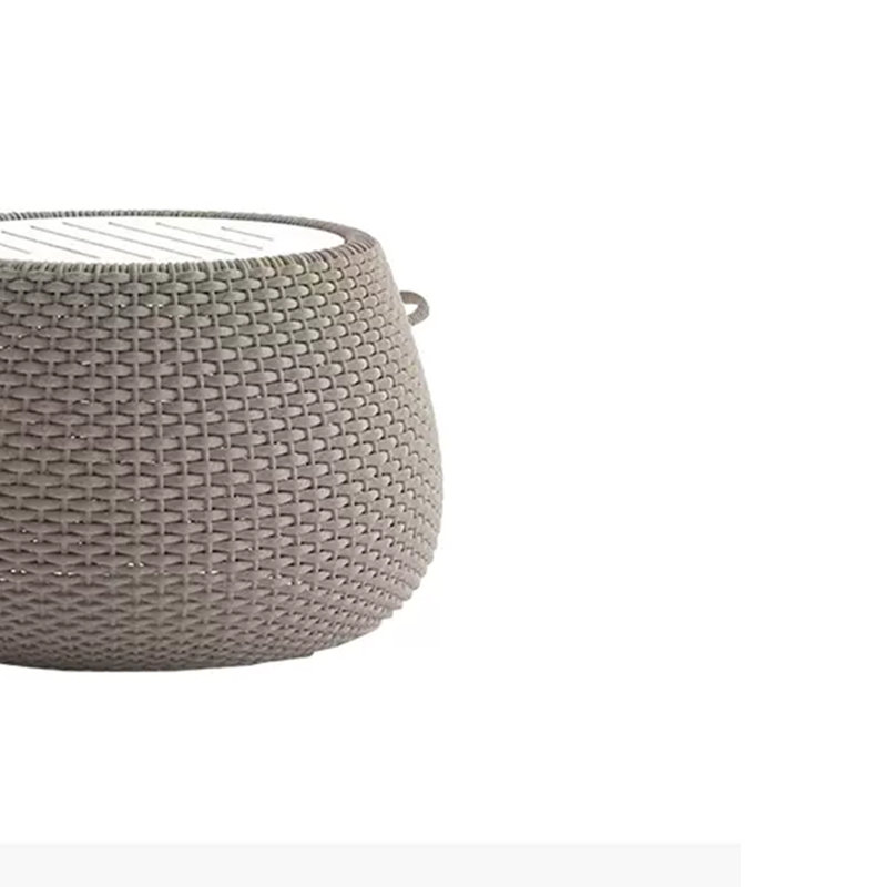 Table basse de patio en aluminium Brooklon
