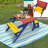Kid's Multi-Functional Arm Chair,Table+ 2 Benches