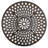Round Outdoor Dining Table With Umbrella Hole , 41'' in. W 41'' in. D-1532495587