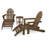 POLYWOOD Classic Adirondack 5-Piece Casual Set-39378423