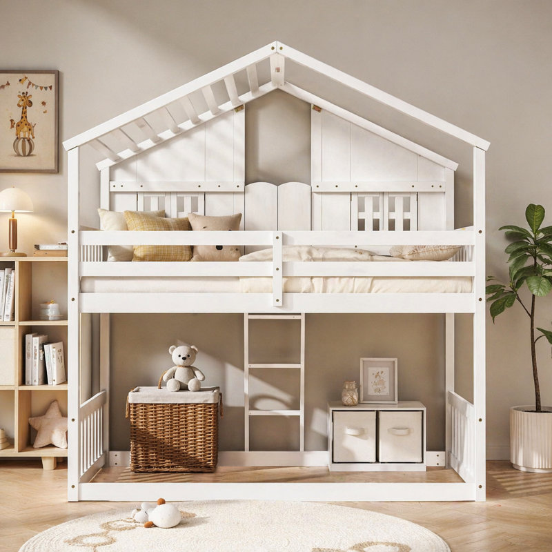 Canopy Bed, White