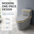 Dual-Flush Elongated One-Piece Toilet (Seat Included)